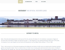 Tablet Screenshot of inveraray-argyll.com